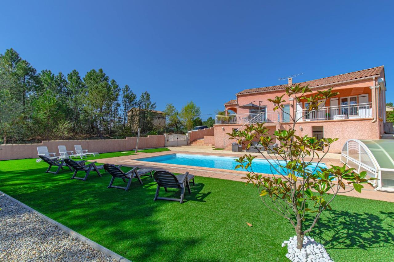 Villa La Bastide Du Mazel à Banne Extérieur photo