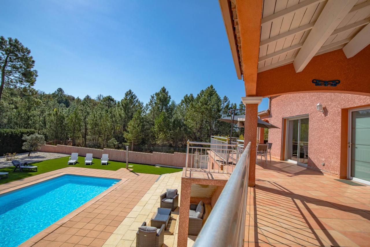 Villa La Bastide Du Mazel à Banne Extérieur photo